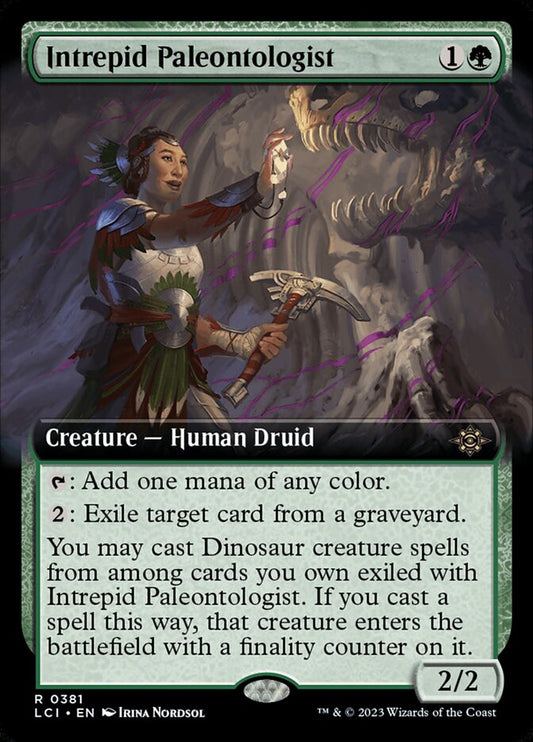 MTG Card Title: Intrepid Paleontologist LCI/381