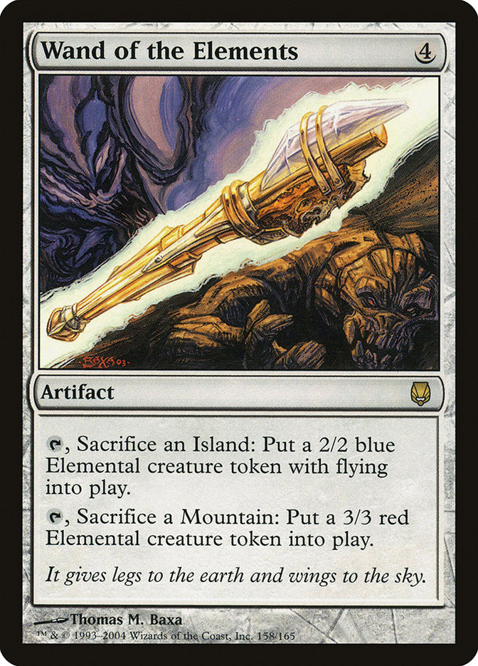 MTG Card Title: Wand of the Elements DST/158