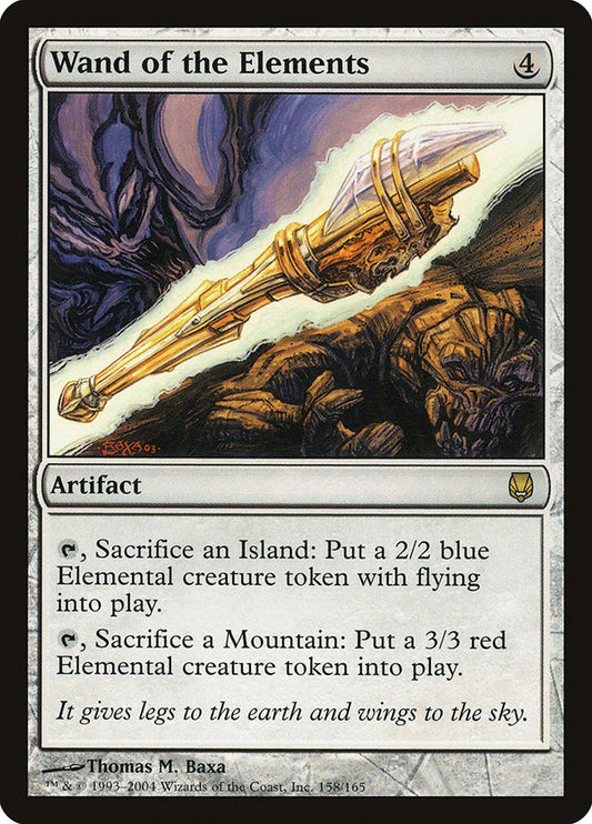MTG Card Title: Wand of the Elements DST/158