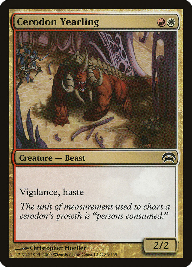 MTG Card Title: Cerodon Yearling HOP/86