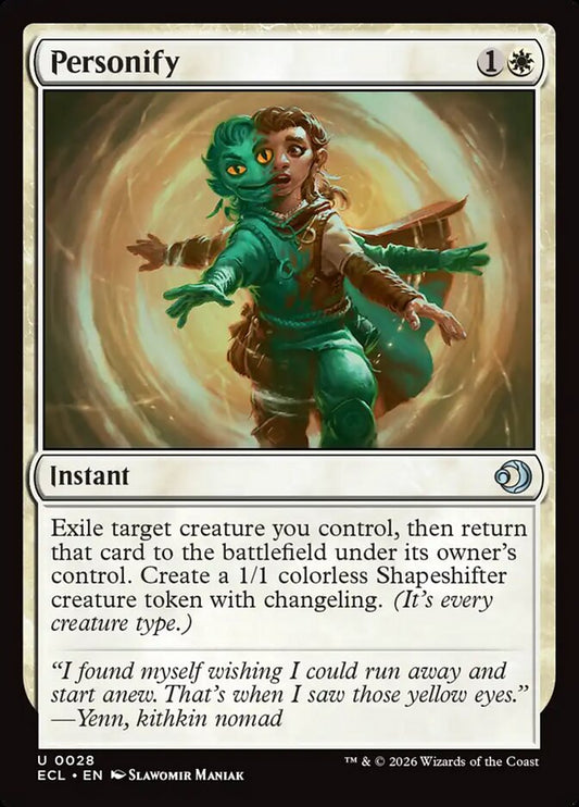 MTG Card Title: Personify ECL/28