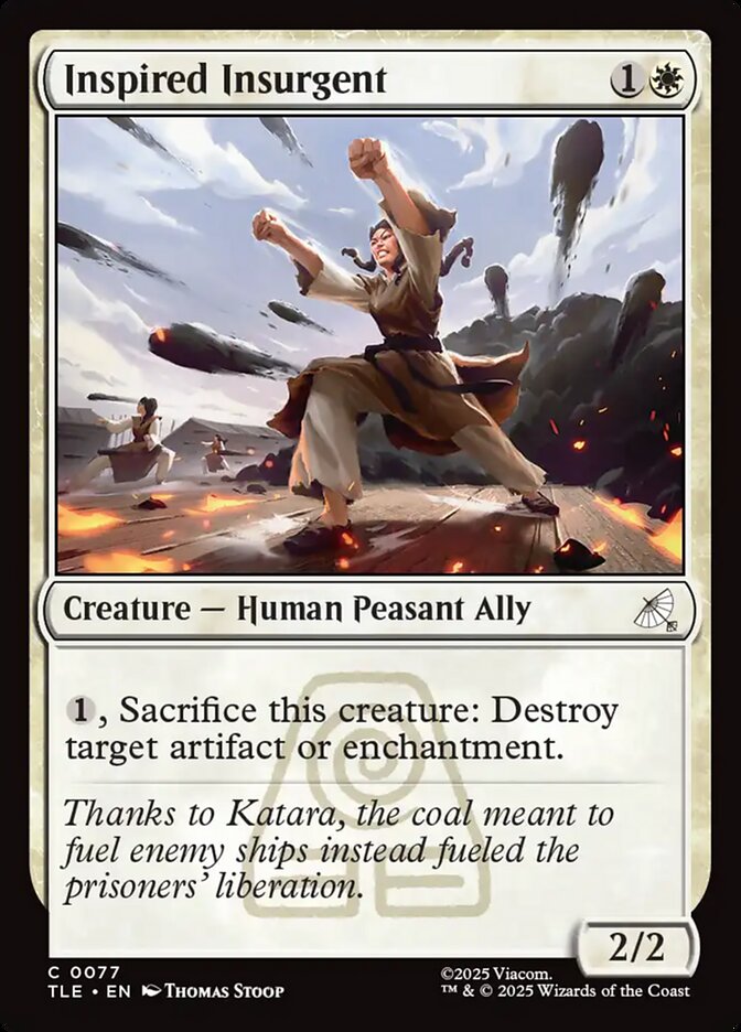MTG Card Title: Inspired Insurgent TLE/77