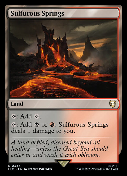 MTG Card Title: Sulfurous Springs LTC/334