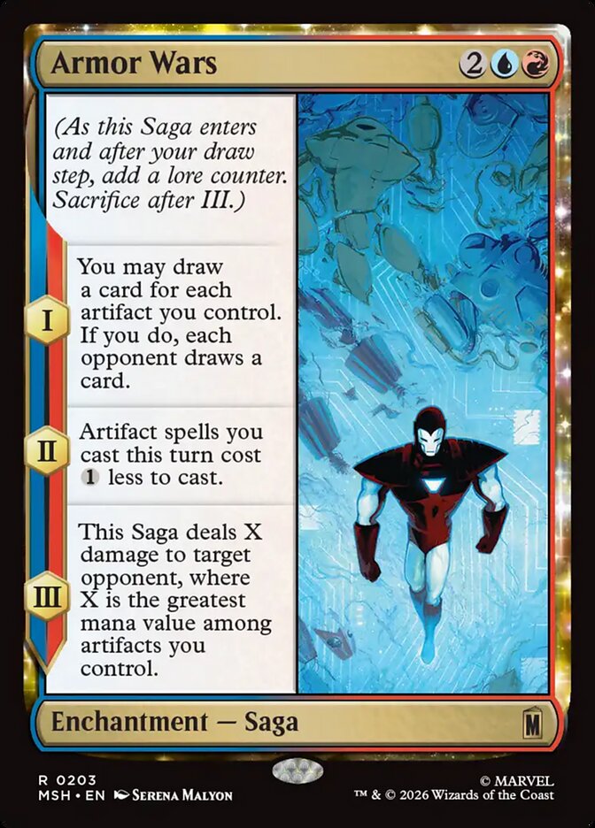 MTG Card Title: Armor Wars MSH/203