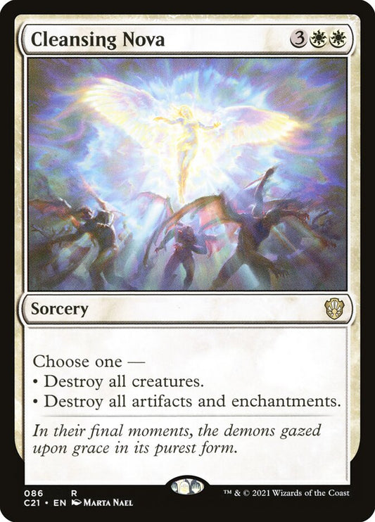 MTG Card Title: Cleansing Nova C21/86