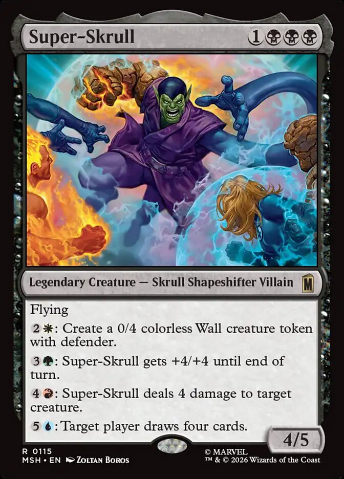 MTG Card Title: Super-Skrull MSH/115