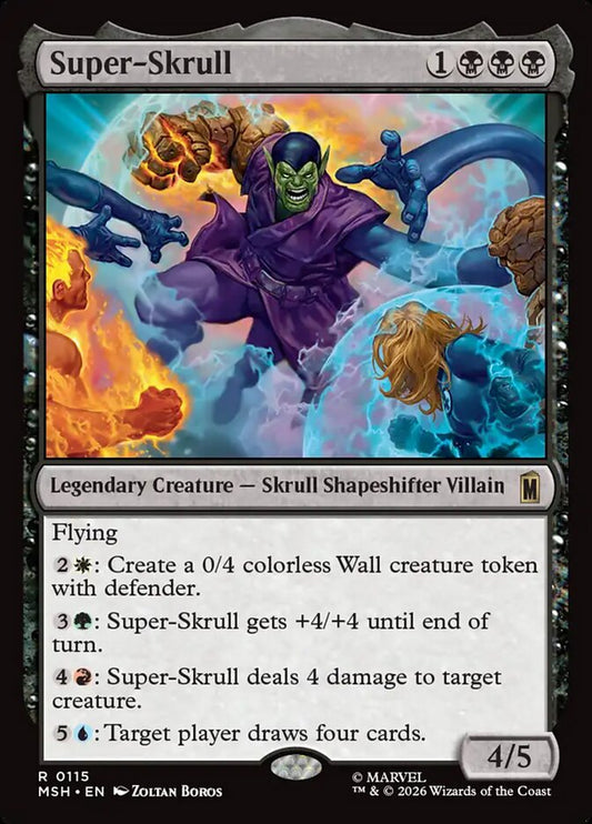 MTG Card Title: Super-Skrull MSH/115