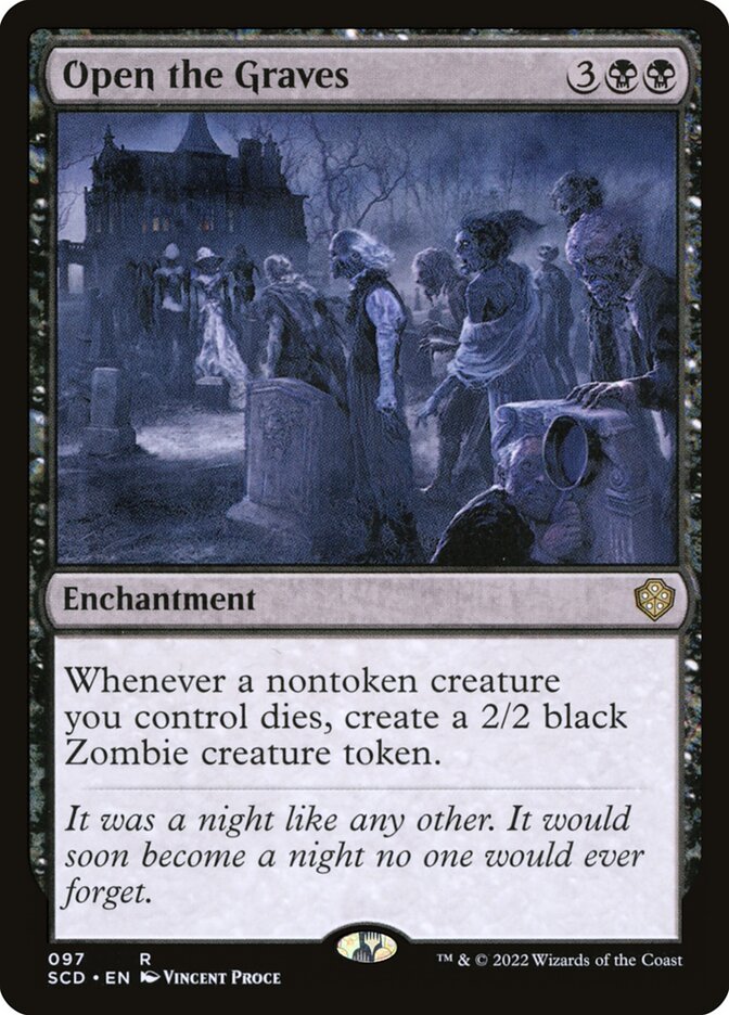 MTG Card Title: Open the Graves SCD/97