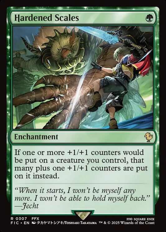 MTG Card Title: Hardened Scales FIC/307