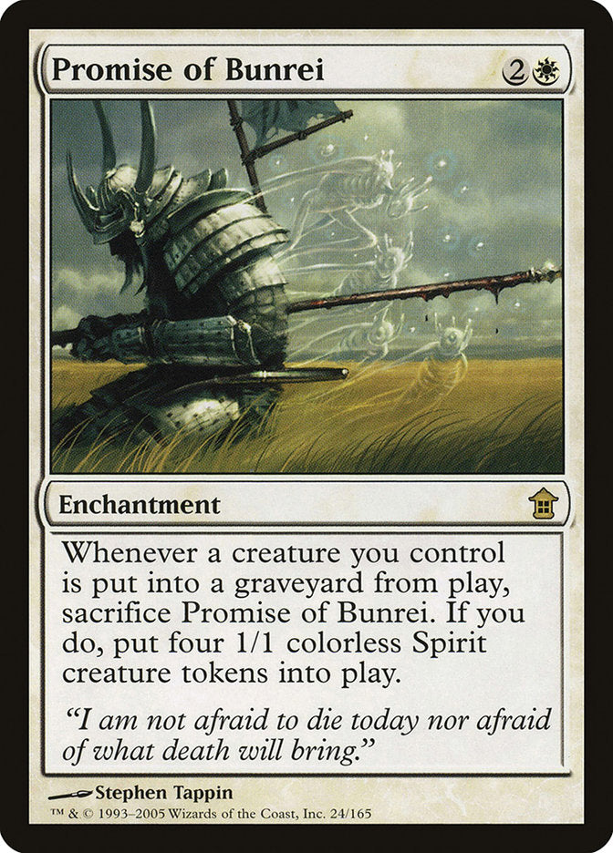 MTG Card Title: Promise of Bunrei SOK/24