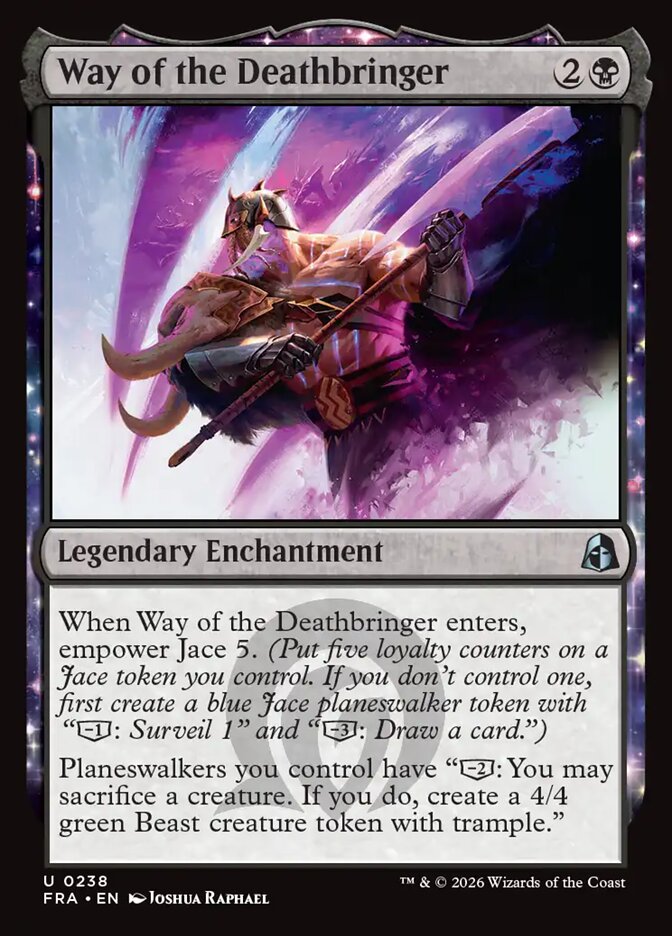 MTG Card Title: Way of the Deathbringer FRA/238