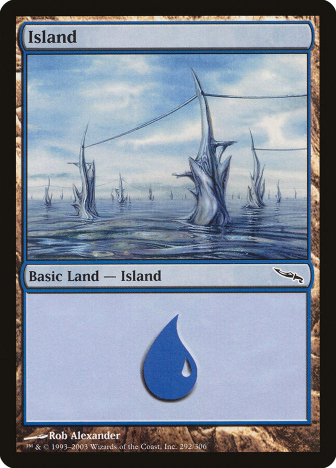 MTG Card Title: Island MRD/292