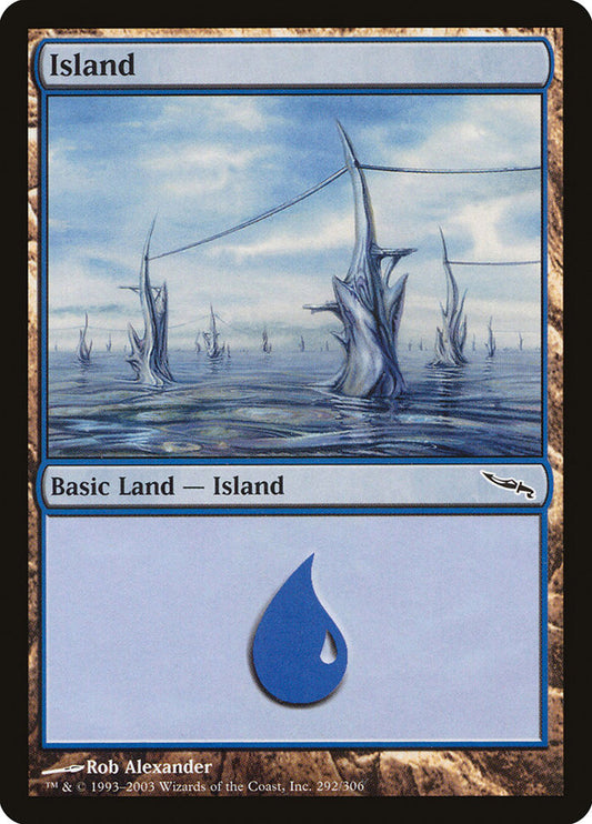 MTG Card Title: Island MRD/292