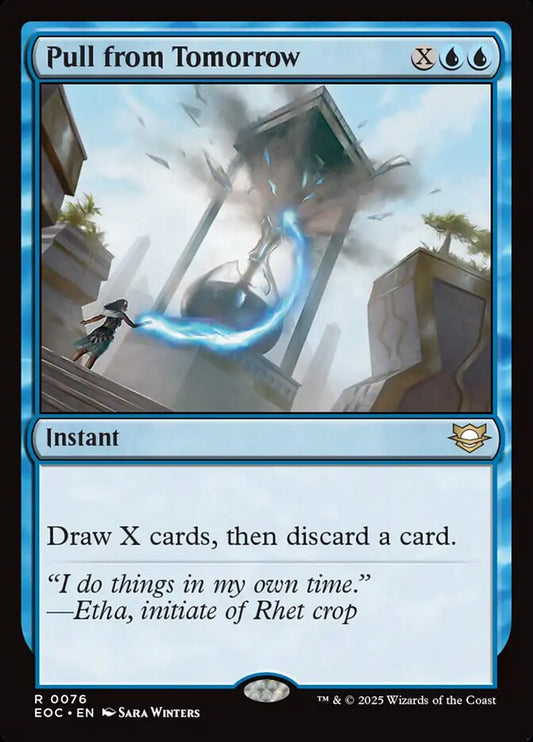 MTG Card Title: Pull from Tomorrow EOC/76