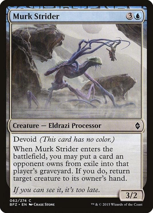 MTG Card Title: Murk Strider BFZ/62
