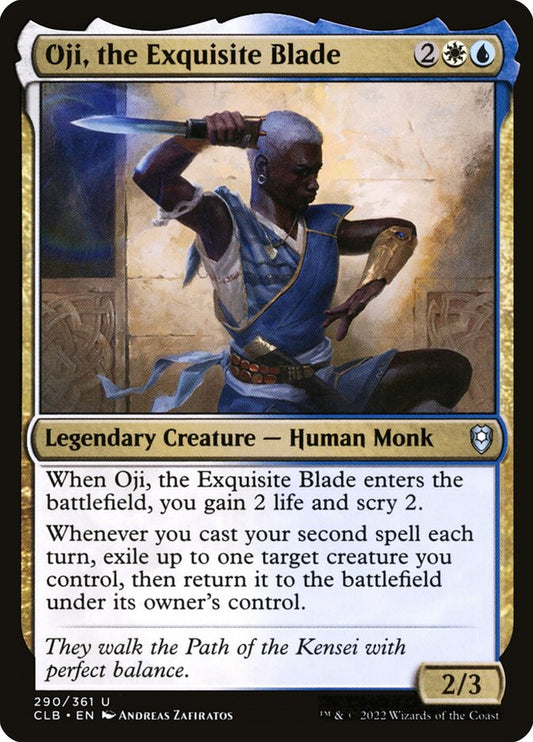 MTG Card Title: Oji, the Exquisite Blade CLB/290