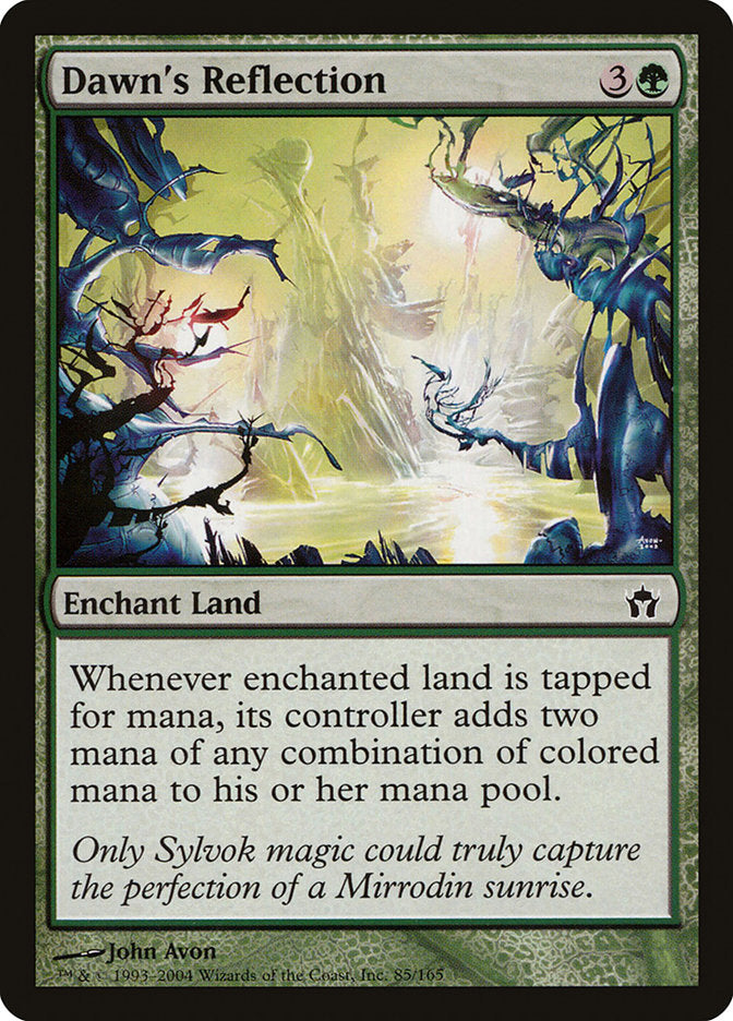 MTG Card Title: Dawn's Reflection 5DN/85