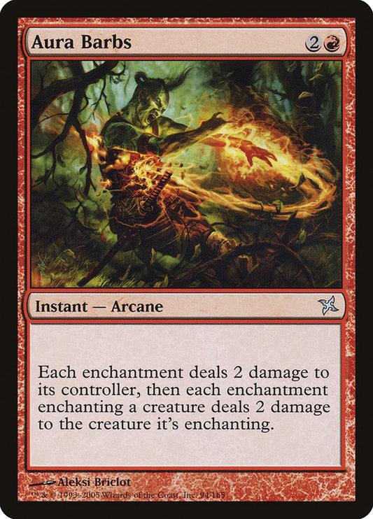 MTG Card Title: Aura Barbs BOK/94