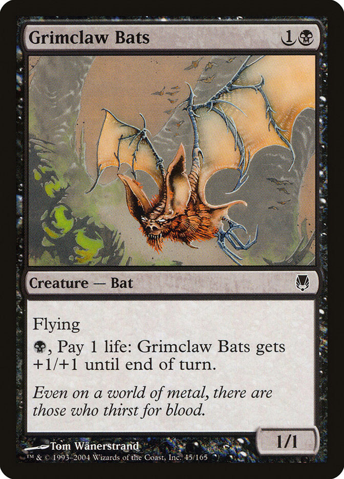 MTG Card Title: Grimclaw Bats DST/45