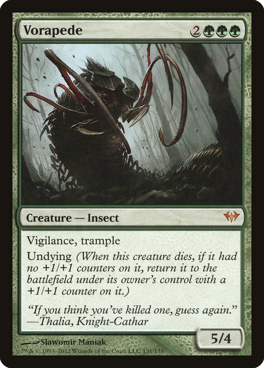 MTG Card Title: Vorapede DKA/131