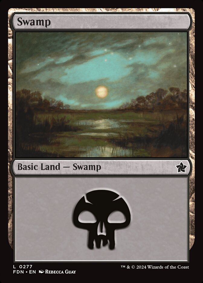 MTG Card Title: Swamp FDN/277