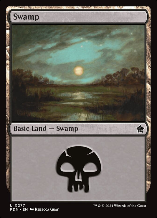 MTG Card Title: Swamp FDN/277