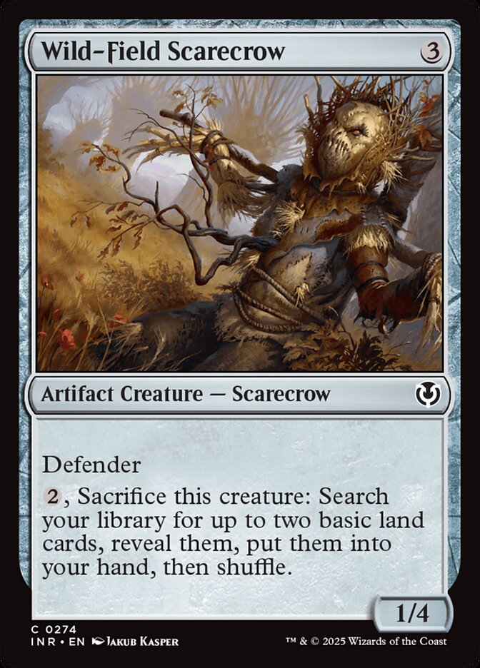 MTG Card Title: Wild-Field Scarecrow INR/274
