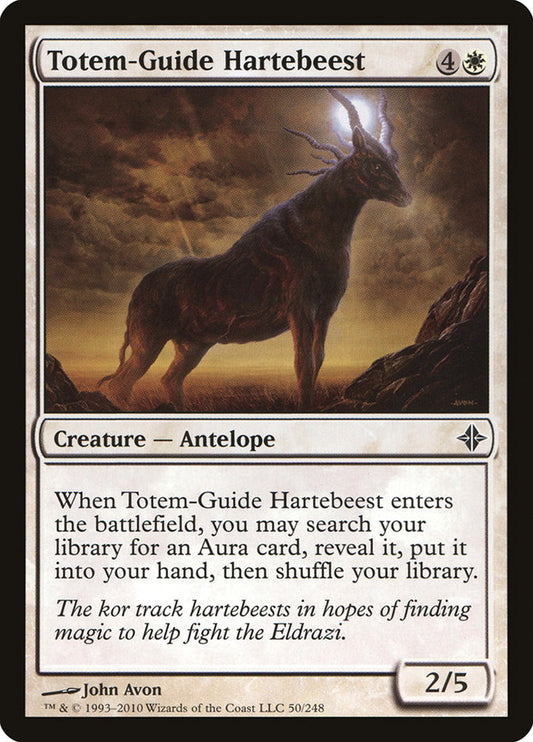 MTG Card Title: Totem-Guide Hartebeest ROE/50