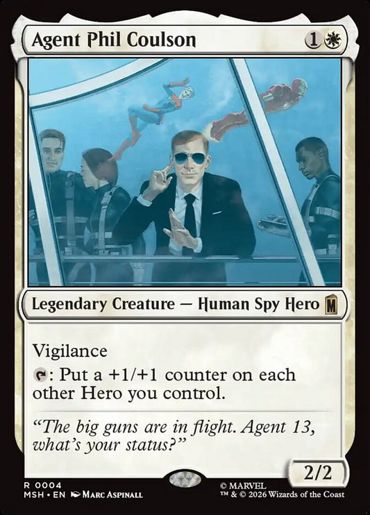 MTG Card Title: Agent Phil Coulson MSH/4