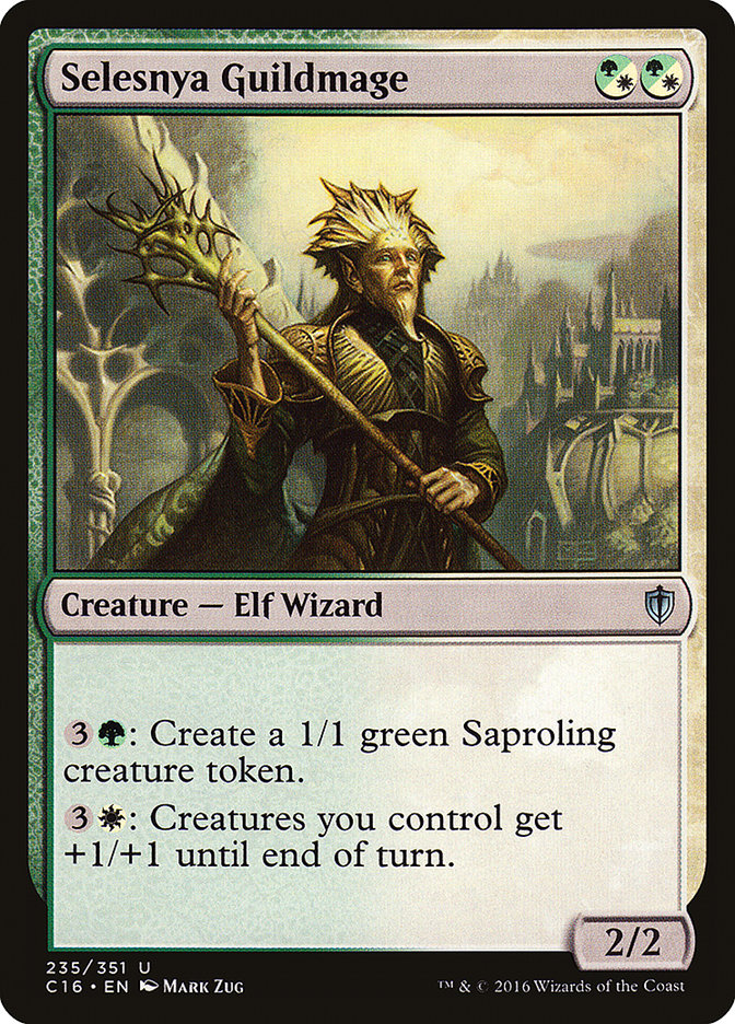 MTG Card Title: Selesnya Guildmage C16/235
