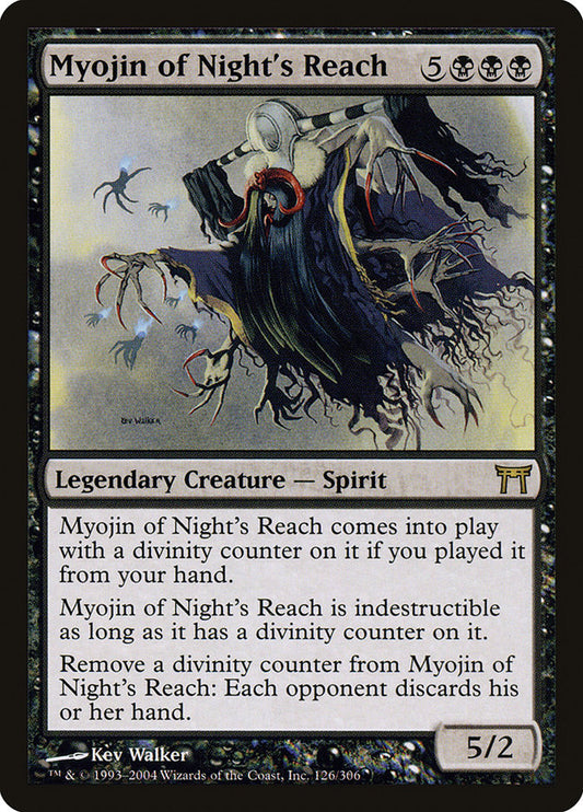 MTG Card Title: Myojin of Night's Reach CHK/126