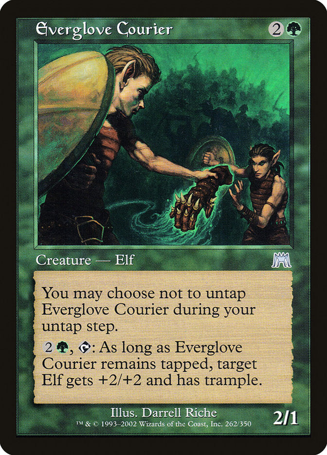 MTG Card Title: Everglove Courier ONS/262