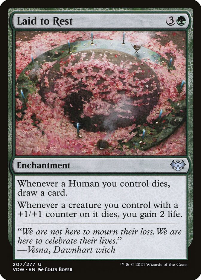 MTG Card Title: Laid to Rest VOW/207