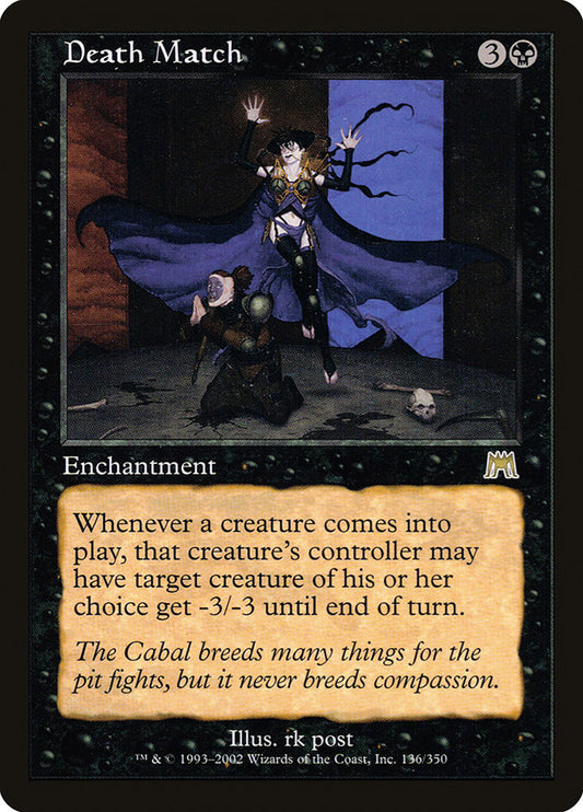 MTG Card Title: Death Match ONS/136
