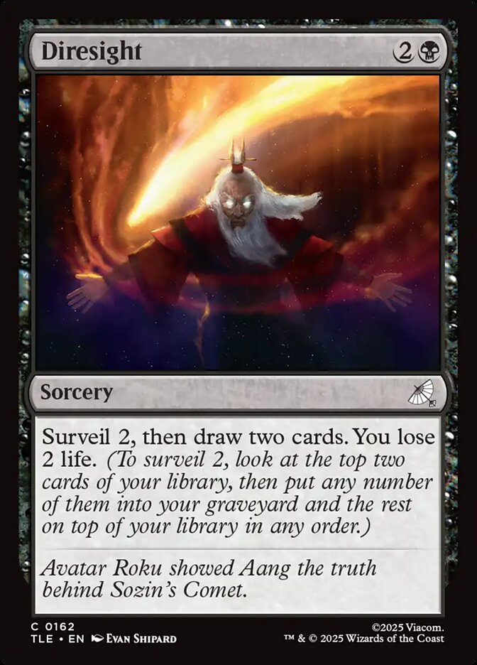 MTG Card Title: Diresight TLE/162