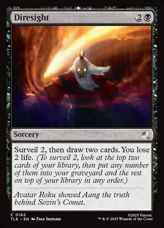 MTG Card Title: Diresight TLE/162