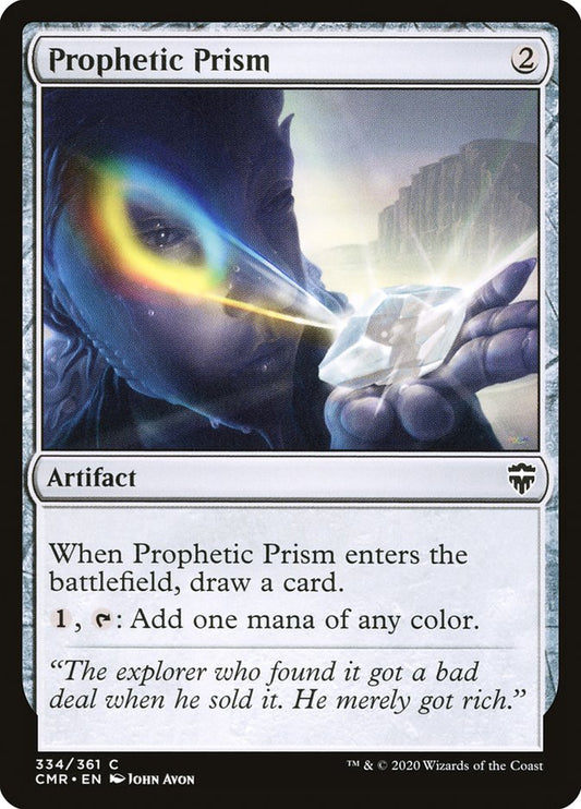 MTG Card Title: Prophetic Prism CMR/334
