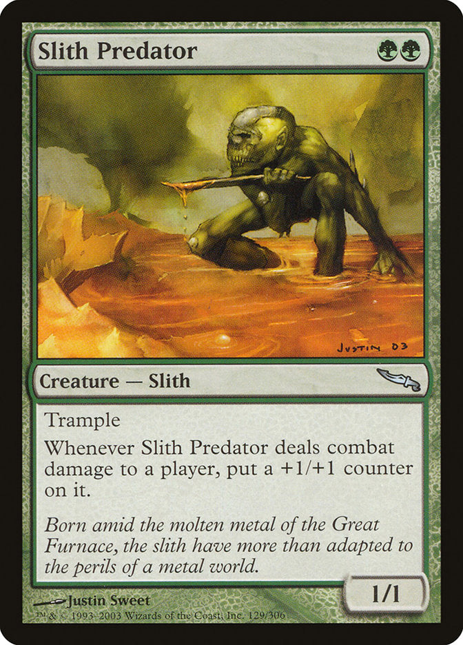 MTG Card Title: Slith Predator MRD/129