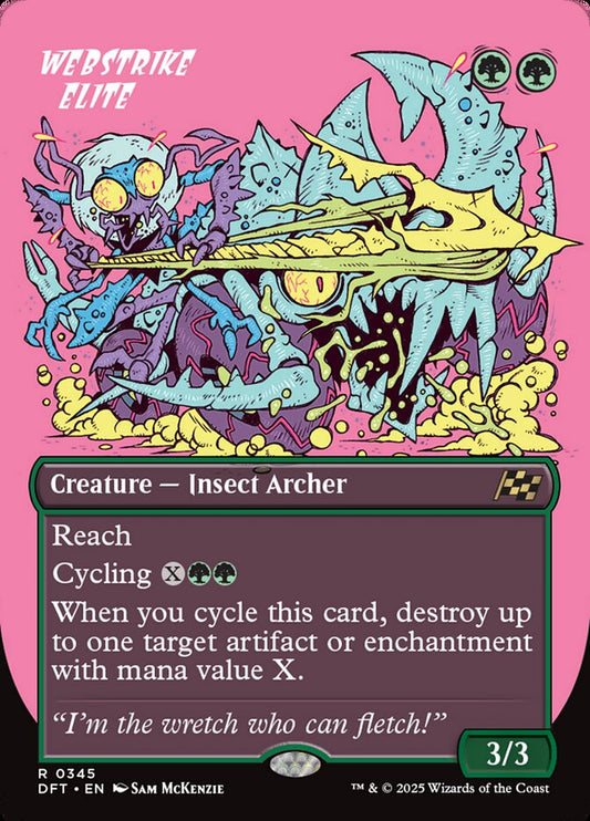 MTG Card Title: Webstrike Elite DFT/345