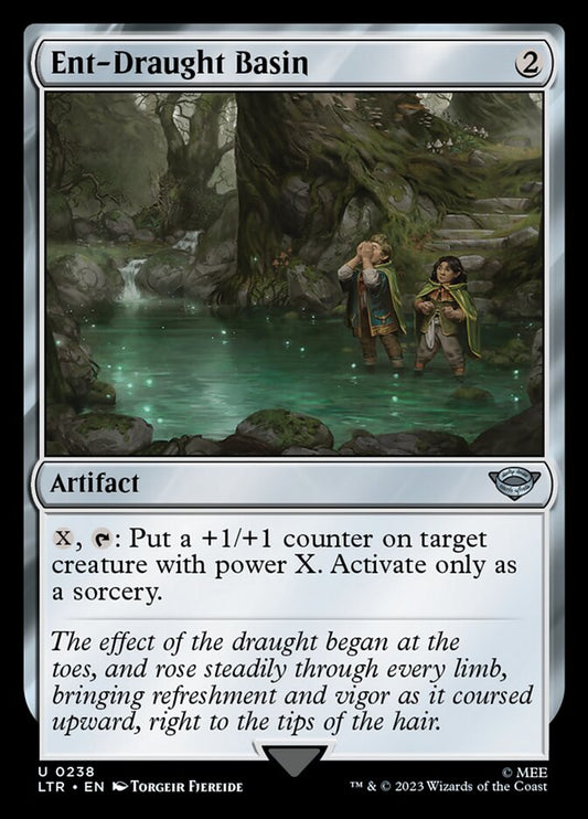 MTG Card Title: Ent-Draught Basin LTR/238