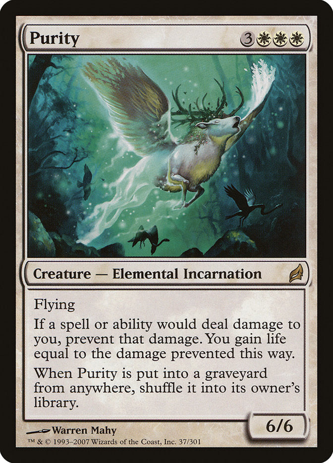 MTG Card Title: Purity LRW/37