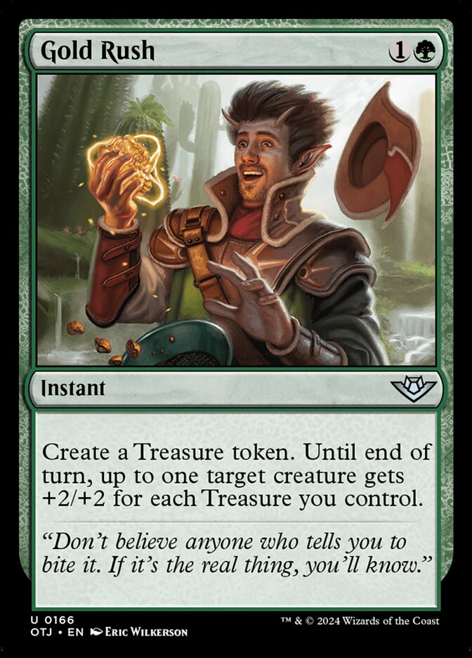 MTG Card Title: Gold Rush OTJ/166