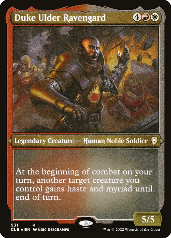 MTG Card Title: Duke Ulder Ravengard CLB/531