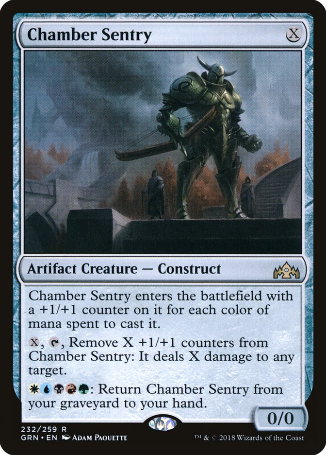 MTG Card Title: Chamber Sentry GRN/232