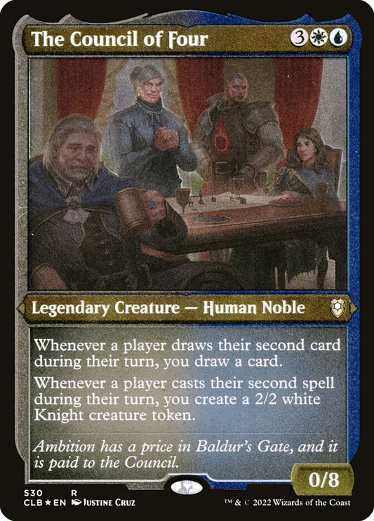 MTG Card Title: The Council of Four CLB/530