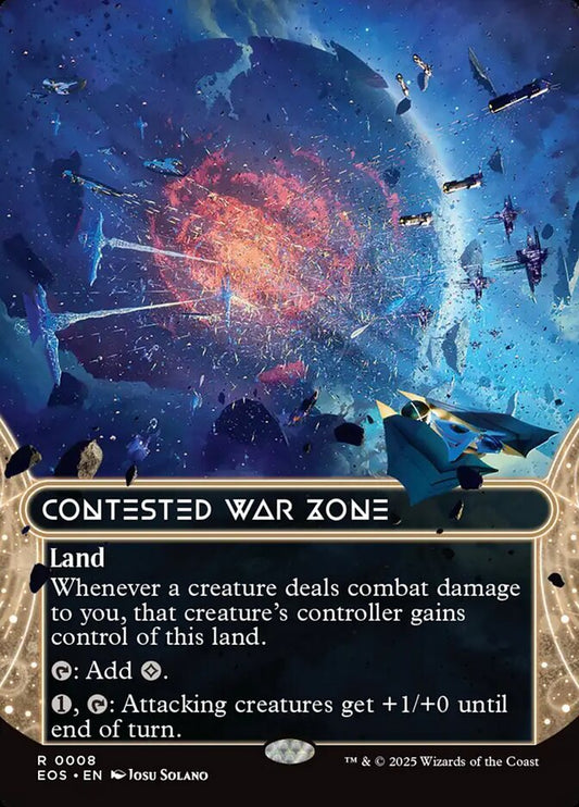 MTG Card Title: Contested War Zone EOS/8