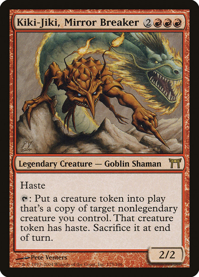 MTG Card Title: Kiki-Jiki, Mirror Breaker CHK/175