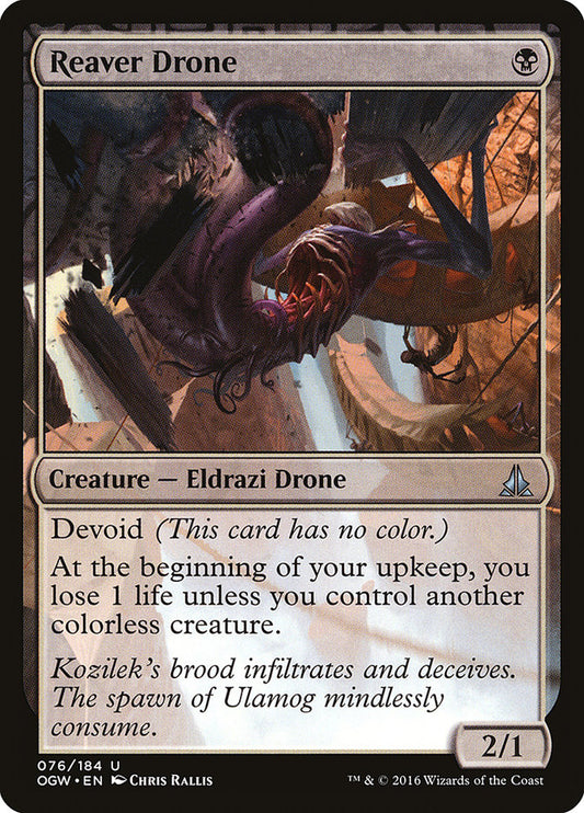 MTG Card Title: Reaver Drone OGW/76