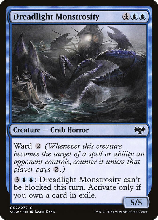 MTG Card Title: Dreadlight Monstrosity VOW/57