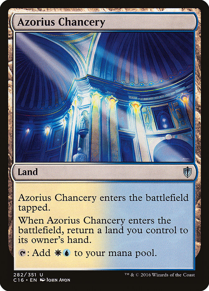 MTG Card Title: Azorius Chancery C16/282